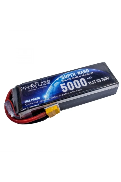 11.1V 3S 5000mAh 100C Lipo Batarya