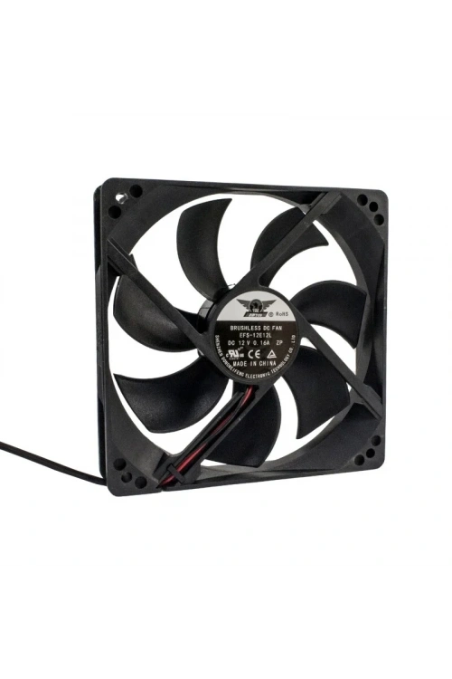 120x120x25mm 12V 0.16A Fan 2 Kablolu