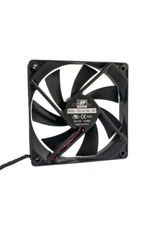 120x120x25mm 12V 0.20A Fan 2 Kablolu