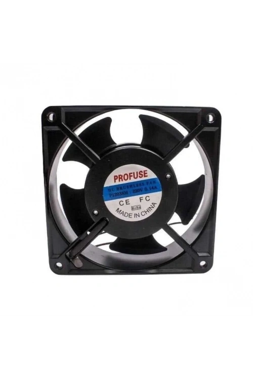 120x120x38mm 220V 0.14A Metal Fan 2 Kablolu
