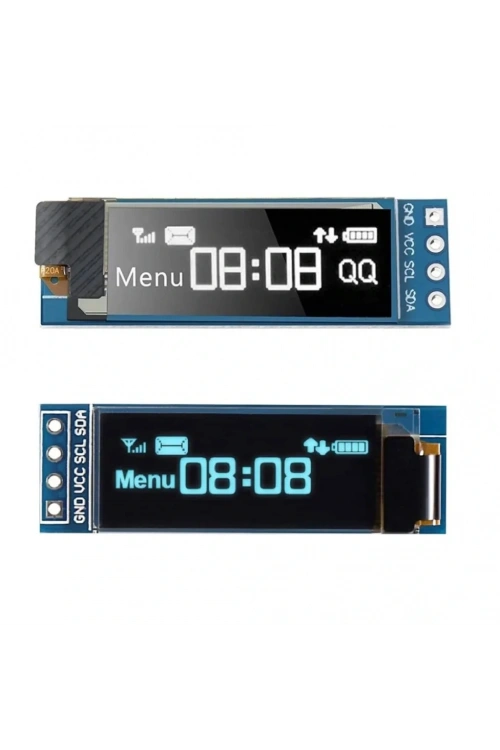 128x32 Oled Lcd Ekran 0.91 Inch SSD1306
