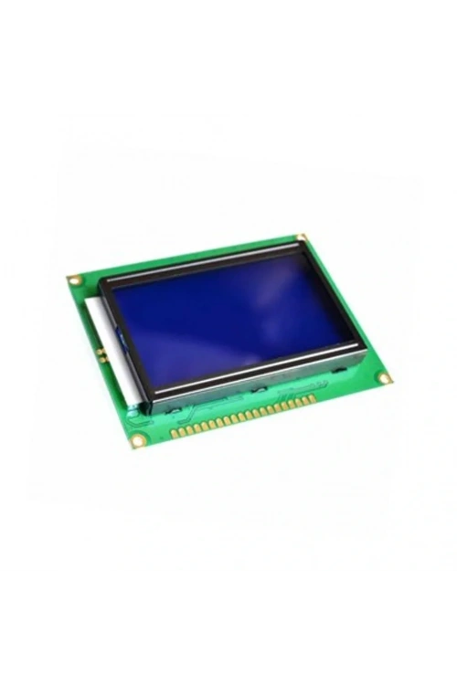 128x64 Grafik LCD Ekran Mavi - WG12864B