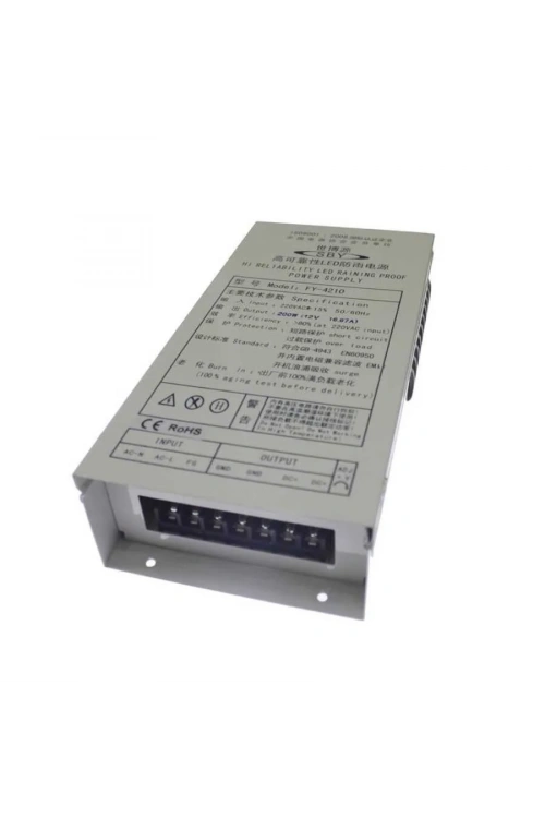 12V 16.67A 200W Su Geçirmez Güç Kaynağı - Power Supply
