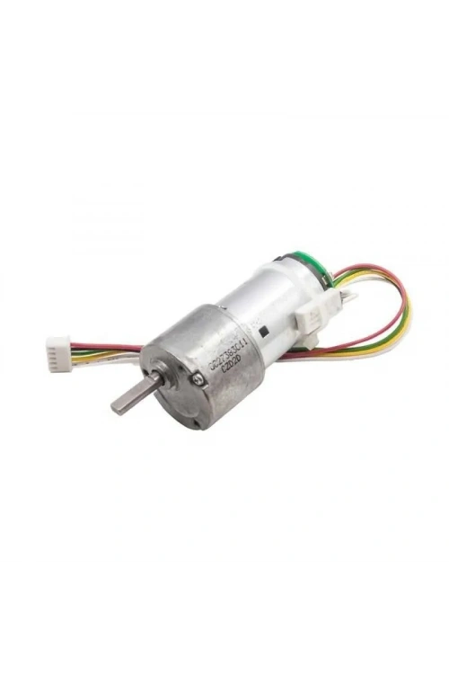 12V 20Rpm 33mm Redüktörlü ve Encoderli Dc Motor