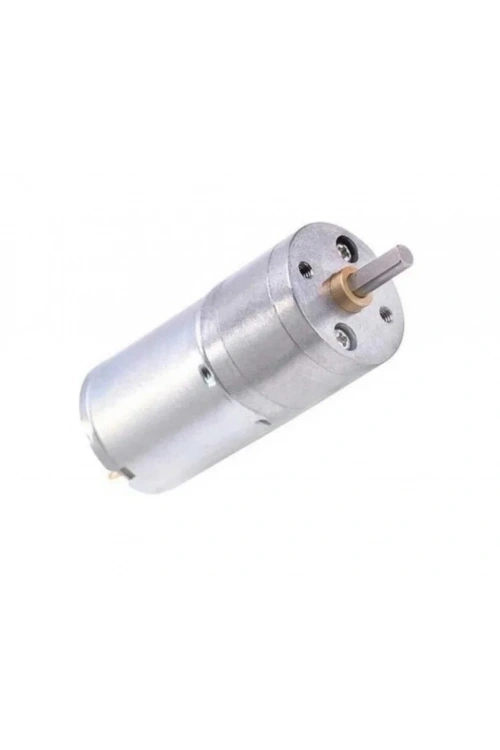 12V 25mm 16RPM Redüktörlü DC Motor
