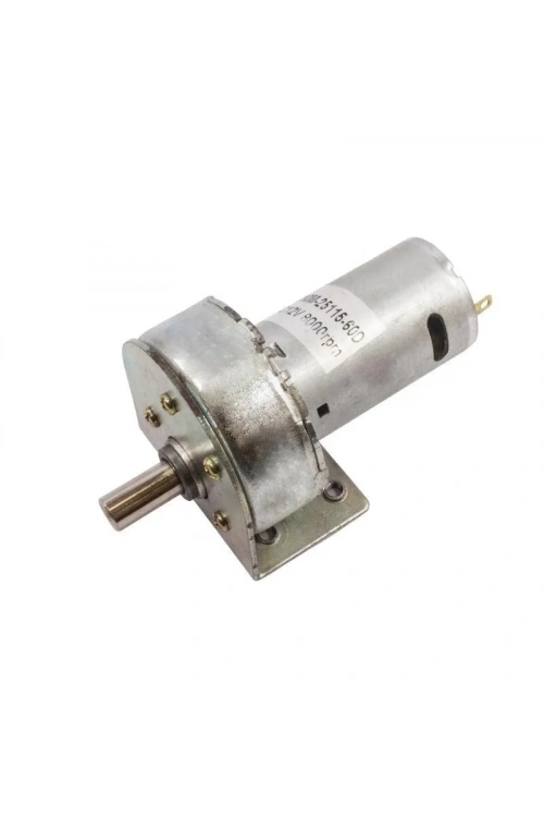 12V 4000Rpm 47mm Redüktörlü Dc Motor