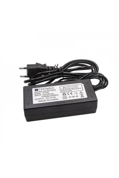 12V 5A Adaptör - Güç Kaynağı 60W