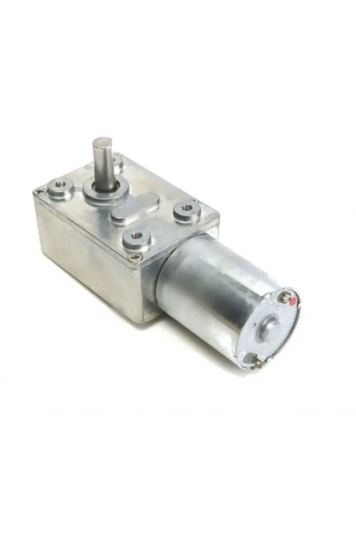 12V 66RPM L Tipi Redüktörlü DC Motor