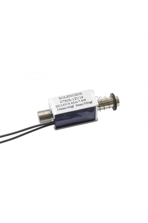 12V İtme - Çekme Selenoid Bobin 0730S-12V19