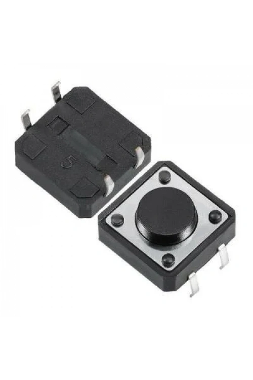 12x12x5mm 4 Pinli Push Buton - Tact Switch