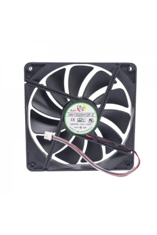 135x135x25mm 12V 0.5A Fan 2 Kablolu