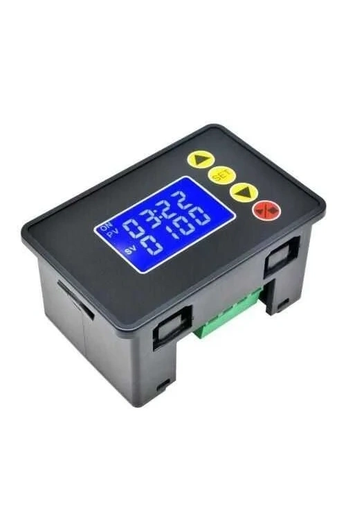 1.37 LCD Zaman Ayarlı Röle Modülü 24V