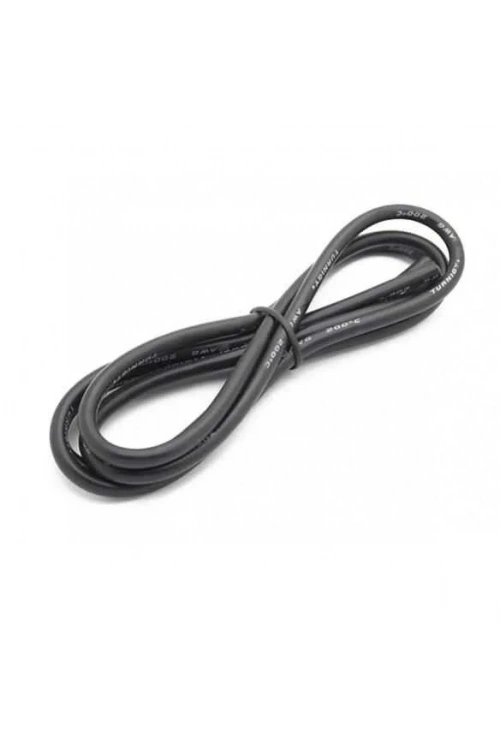14 AWG Silikon Kablo Siyah - 1 Metre