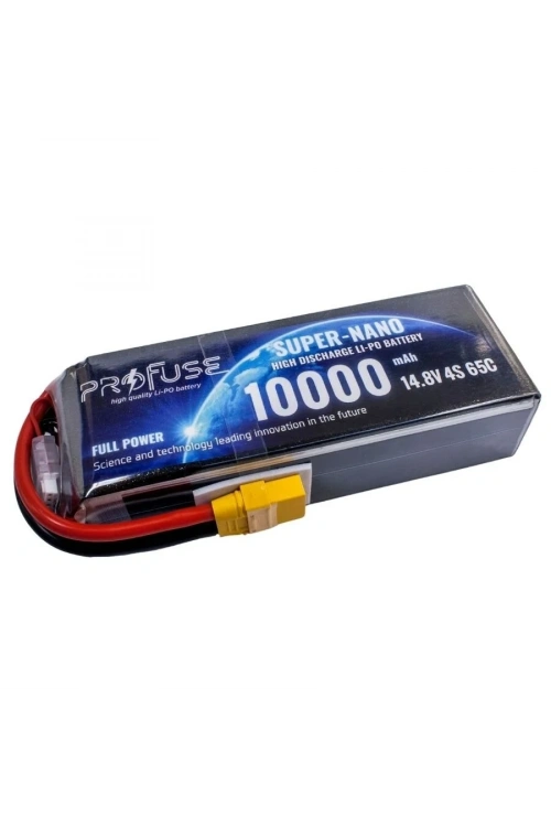 14.8V 4S 10000mAh 65C Lipo Batarya