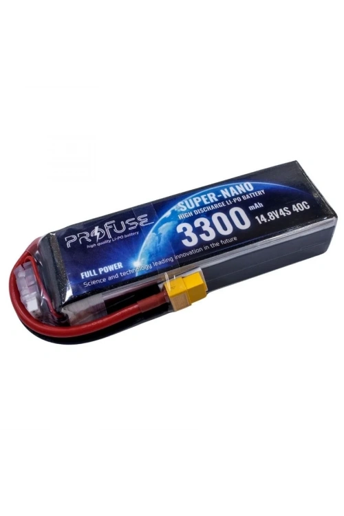 14.8V 4S 3300mAh 40C Lipo Batarya