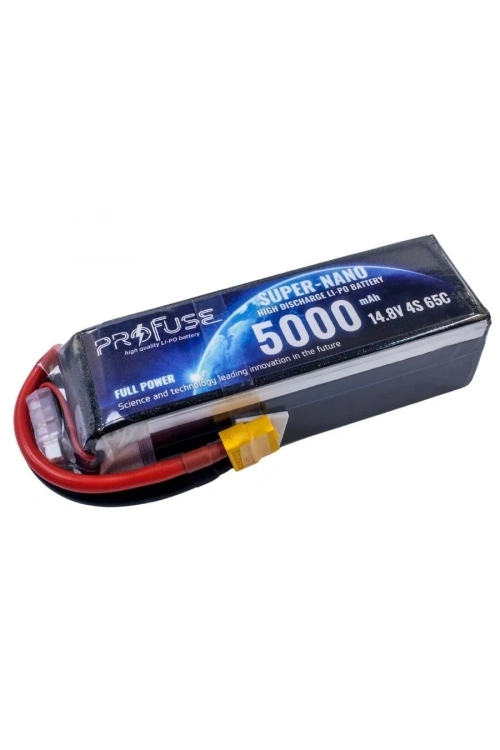 14.8V 4S 5000mAh 65C Lipo Batarya