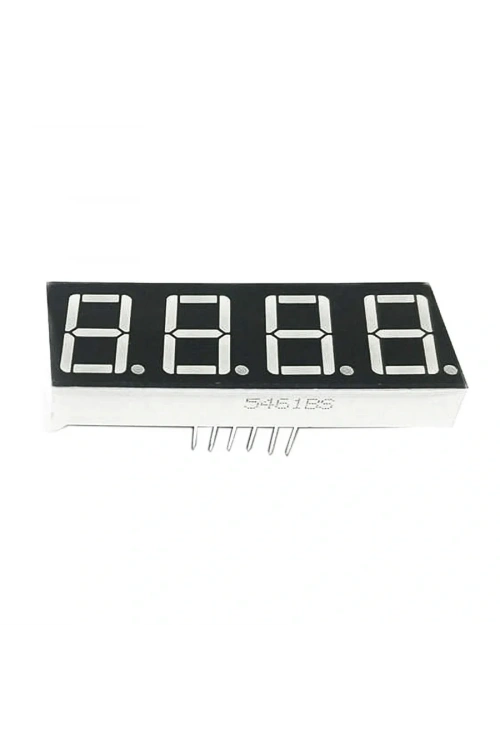 14mm 4lü Ortak Anot Display - Kırmızı