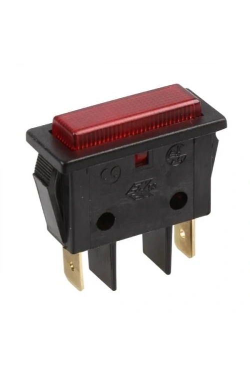 14x32mm 220V AC Sinyal Lambası - Kırmızı