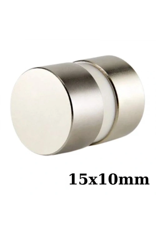 15x10mm Neodyum Güçlü Mıknatıs - Neodim Magnet