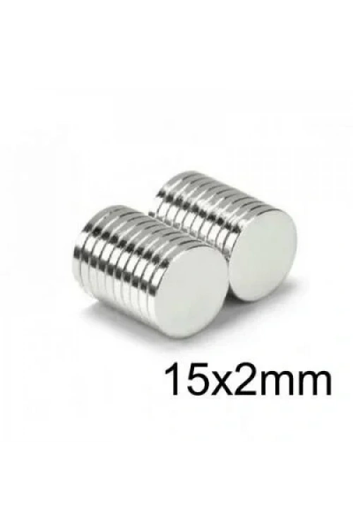15X2mm Neodyum Güçlü Mıknatıs - Neodim Magnet