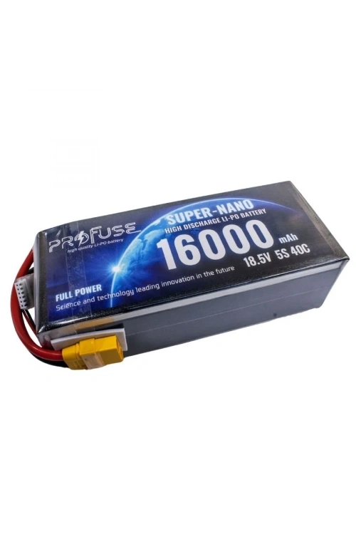 18.5V 5S 16000mAh 40C Lipo Batarya