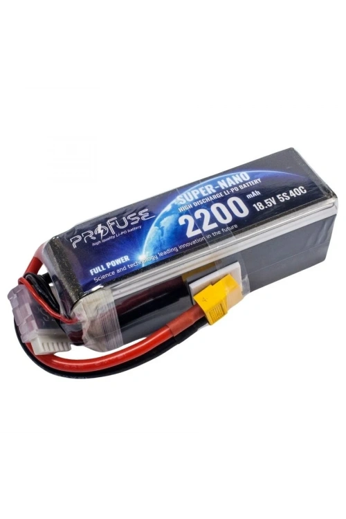 18.5V 5S 2200mAh 40C Lipo Batarya