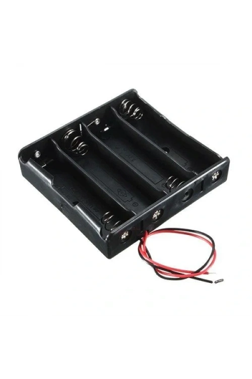 18650 4lü Pil Yuvası