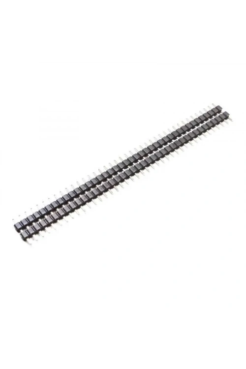 1x40 Erkek-Erkek Header 40 Pin 2.54mm 180 Derece