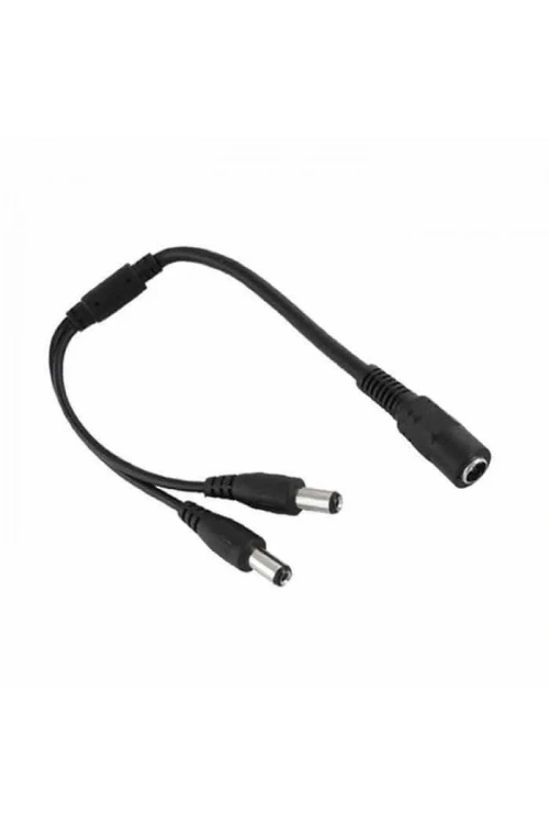 2 Başlı DC Adaptör Çoklayıcı Kablo