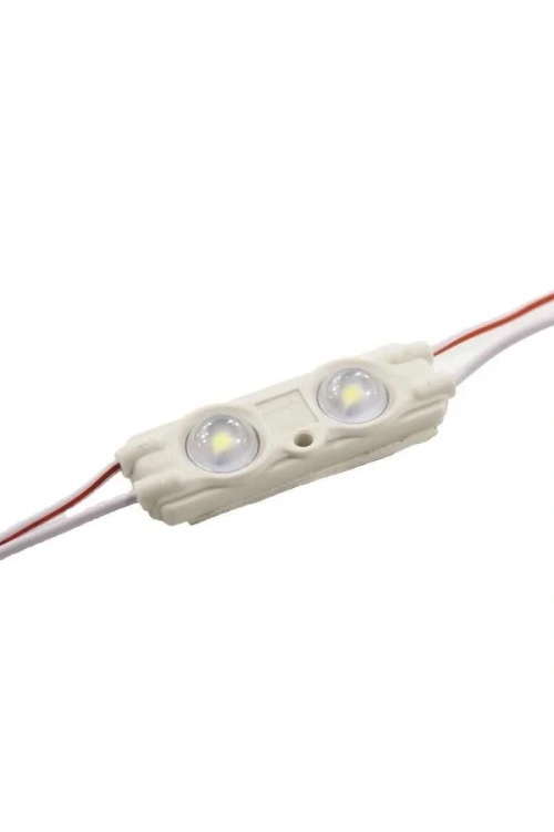 2li Mercekli Mini Modül Led - Beyaz 12V 0.72W