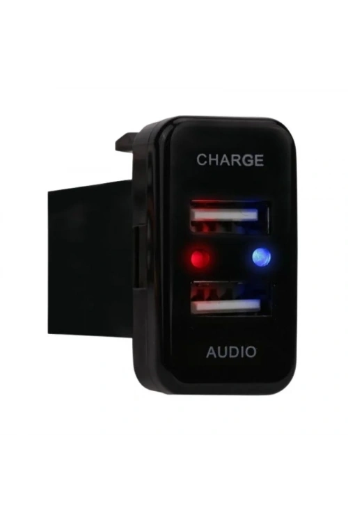 2li USB Şarj Soket Paneli - Şarj + Ses