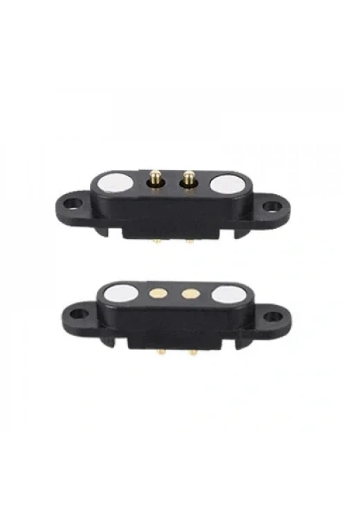 2-Pin 2.54mm Pogo Pin Manyetik Konnektör Takımı - Kulaklı