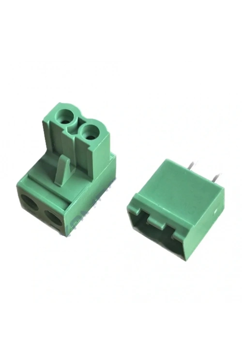 2 Pin 5.08mm Geçmeli 180C Takım Klemens