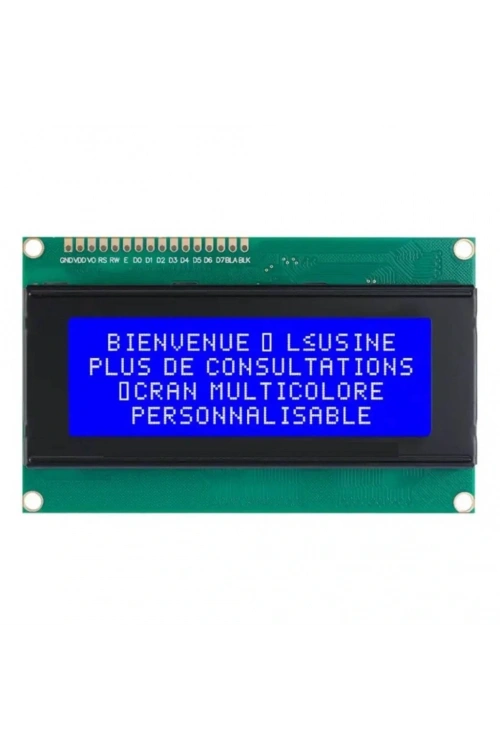 2004A LCD Display Mavi 4x20 Karakter LCD Ekran