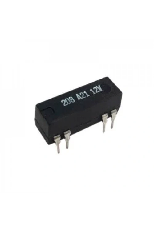 208 A21 12V Reed Röle Çift Kontak N/O 12VDC 0.5A