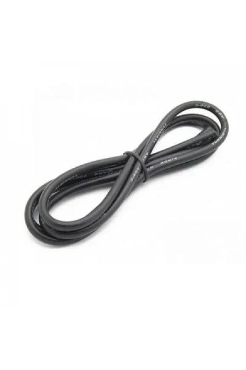 22 AWG Silikon Kablo Siyah - 1 Metre