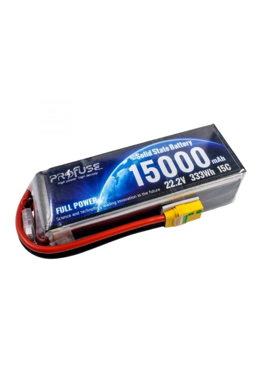 22,2V 6S 15000mAh 15C Solid State Lipo Batarya