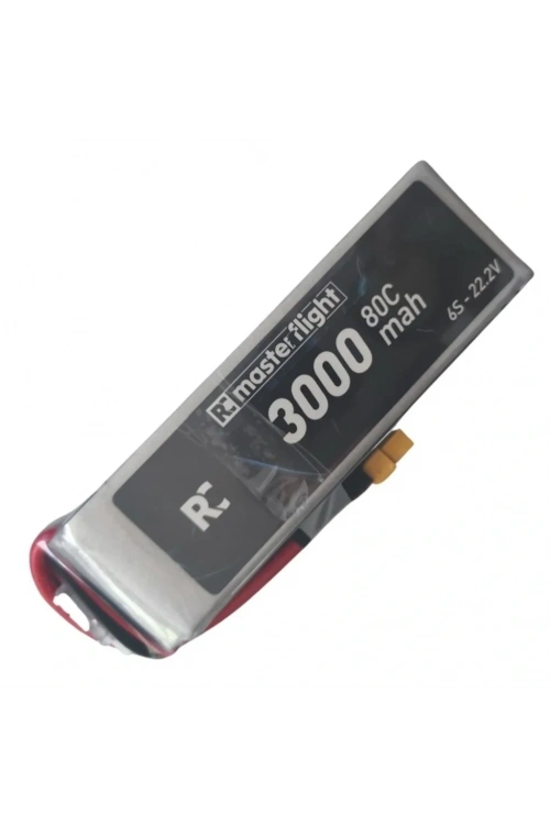 22.2V Li-po Pil 3000mah 80C 6s Lityum Polymer Batarya