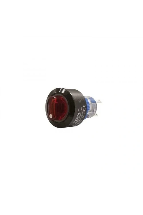 22mm Kırmızı Mandal Buton 0-1 CD-APY-11XDR
