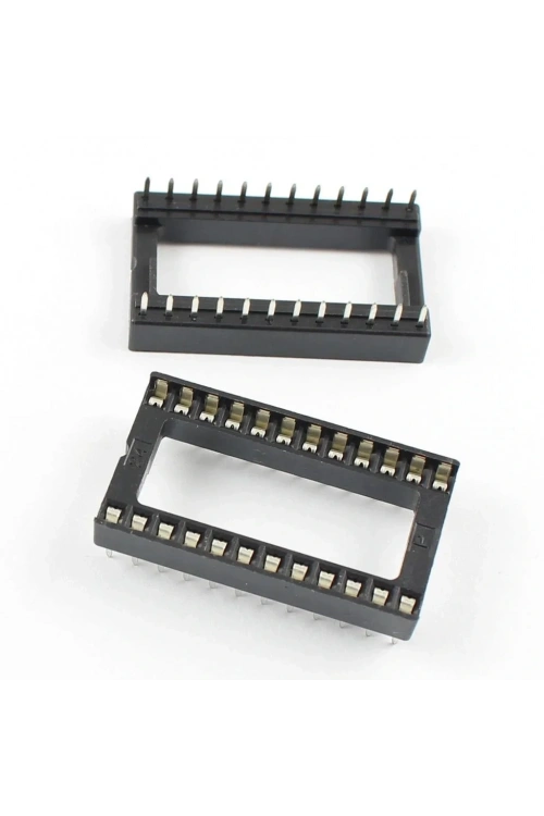 24 Pin Entegre Soketi Geniş