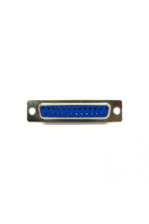 25 Pin Dişi D-Sub Konnektör Lehim Tip