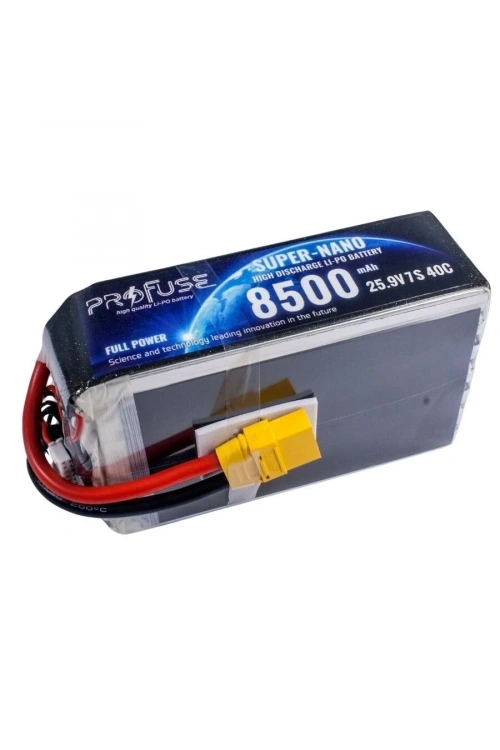 25.9V 7S 8500mAh 40C Lipo Batarya