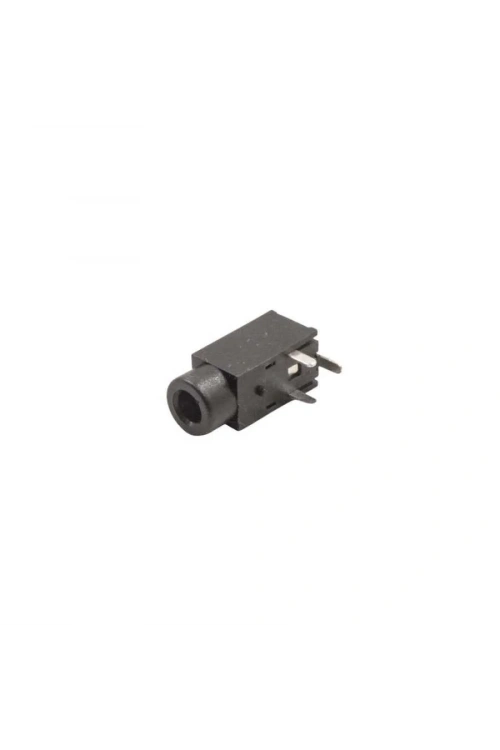 2.5mm Stereo Jack Dişi - Siyah