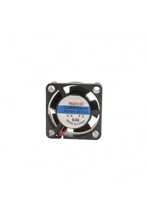 25x25x10mm 5V 0.14A Fan 2 Kablolu
