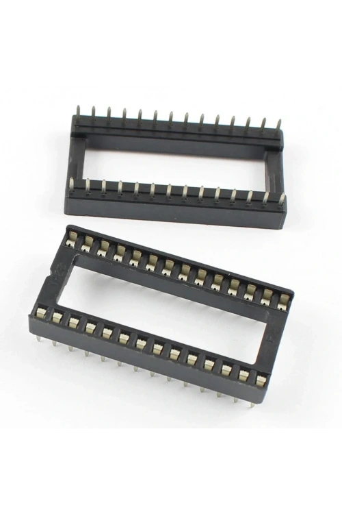 28 Pin Entegre Soketi Geniş