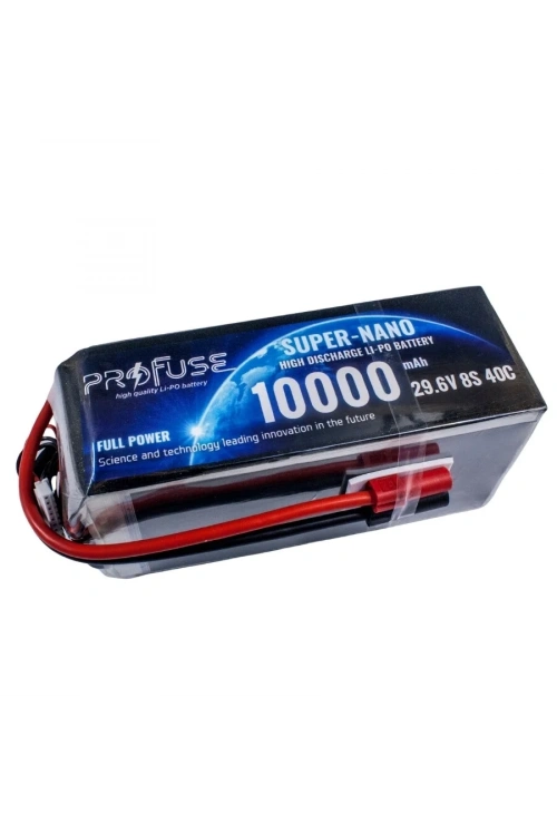 29,6V 8S 10000mAh 40C Lipo Batarya