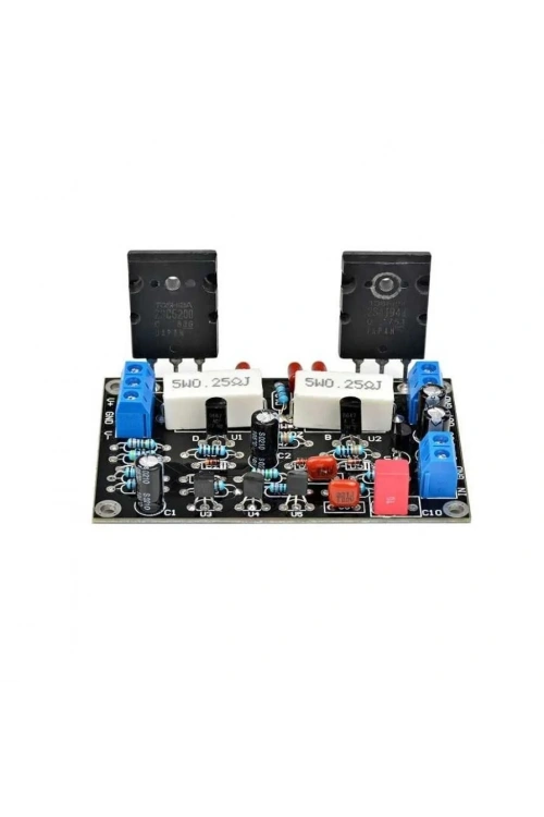 2SC5200 + 2SA1943 100W Mono Amfi Modülü