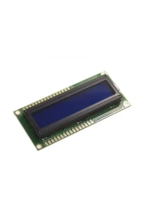 2X16 Lcd Display Çift Taraflı - Mavi