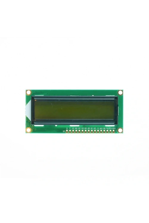 2X16 Lcd Display Ekran Yeşil