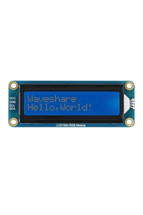 2X16 RGB LCD Display - I2C Bus